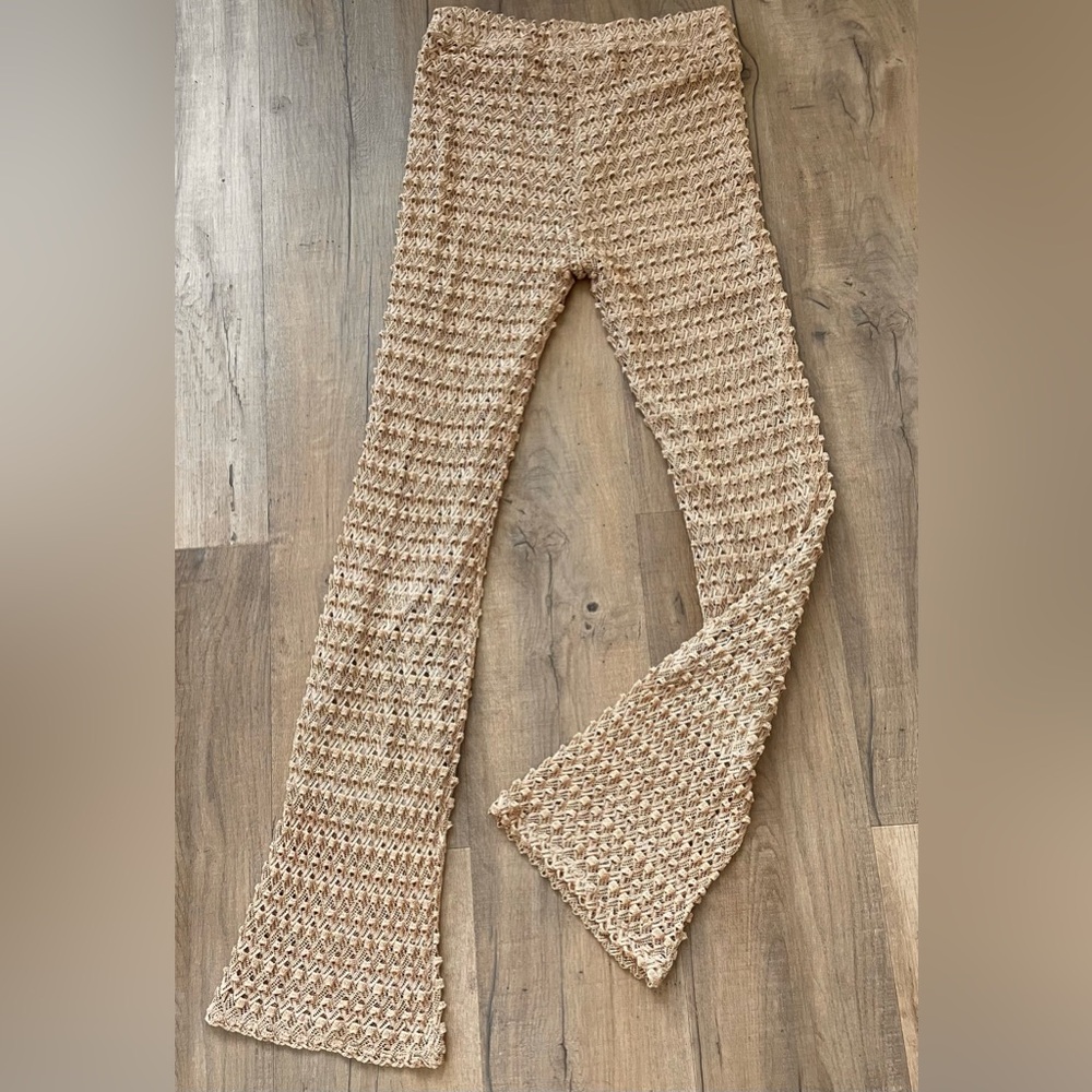 COPY - CASTING Women’s bubble knit pants. Size M